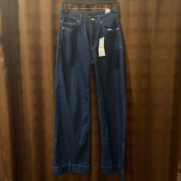 ZARA STRAIGHT FIT HIGH WAIST JEANS SIZE 4 reg $59.90 - Picture 9 of 13